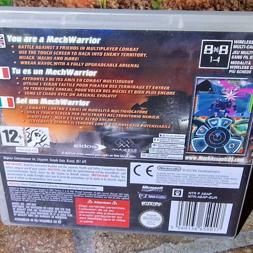MechAssault Phantom War Nintendo DS like new (2007)