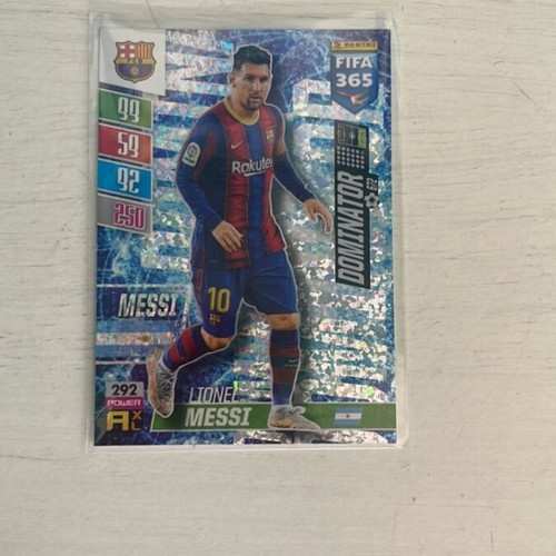 Messi Adrenalyn XL 365 Dominator 21/22 card