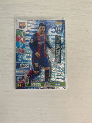 Messi Adrenalyn XL 365 Dominator 21/22 card