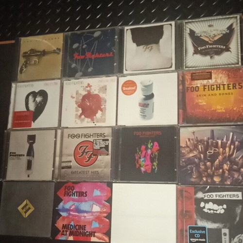 Foo Fighters CD discography like new, rock collection