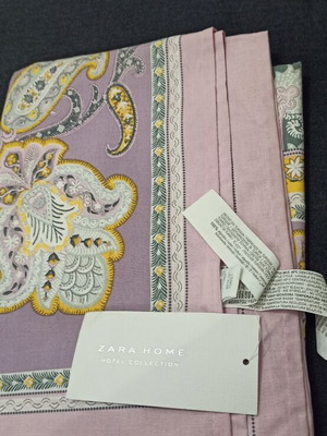 Zara Home Τραπεζομάντηλο με σχέδιο Paisley 100% βαμβάκι καινούργιο