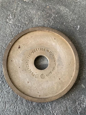Diamond sharpening disc like new 100x20x0.5