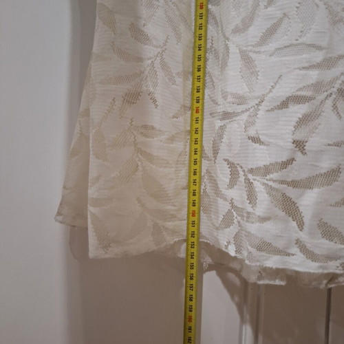 Maxi dress Enzzo white lace size M like new