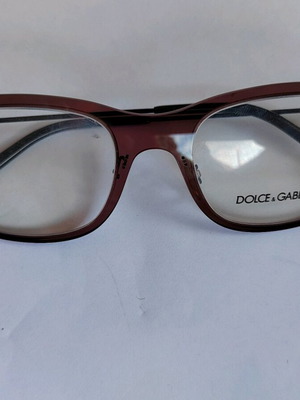Dolce Gabbana glasses frame like new, red