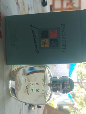 Luciano Pavarotti Collectible Perfume like new, 75ml