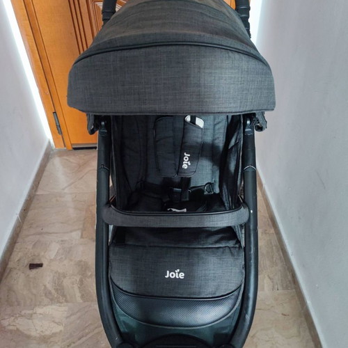 Joie Mytrax 2in1 stroller used with suspension and inflatable tires