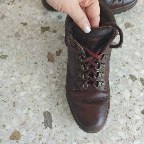 Timberland vintage ankle boots used, brown, size 38