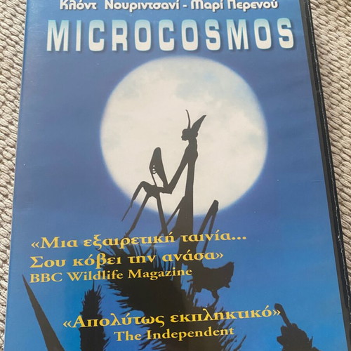 Microcosmos DVD like new with subtitles