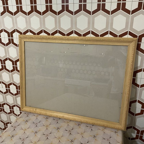 Classic wooden gold carved frame 58x78 cm