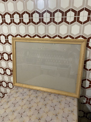 Classic wooden gold carved frame 58x78 cm