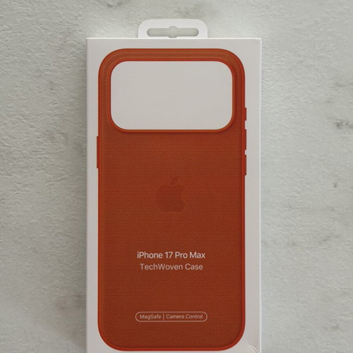 IPhone 17 Pro Max Techwoven Cosmic Orange MagSafe Case new