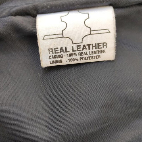 Underground women's black leather coat size M like new