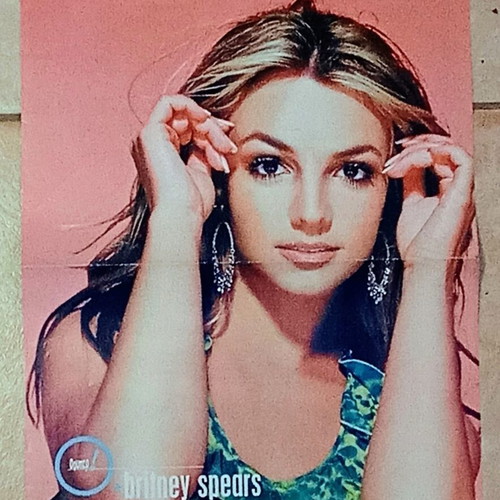 Britney Spears rare full-body giant poster set, 90s-00s