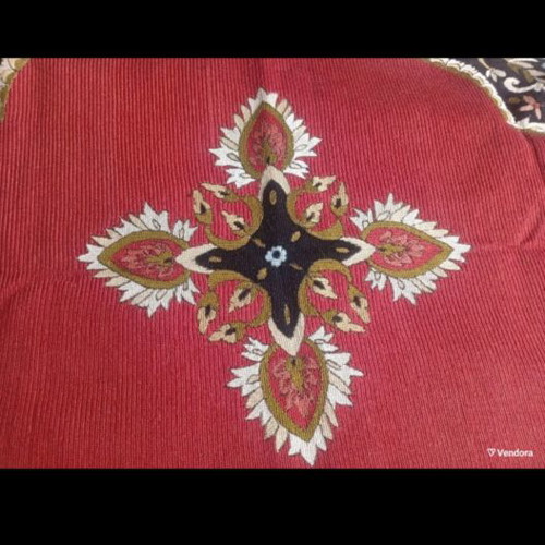 Hand-Embroidered Tablecloth new, 78×76 cm