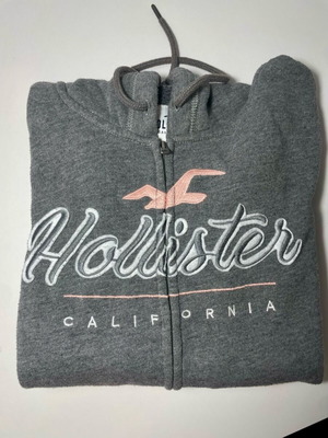 Hollister jacket gray size M like new