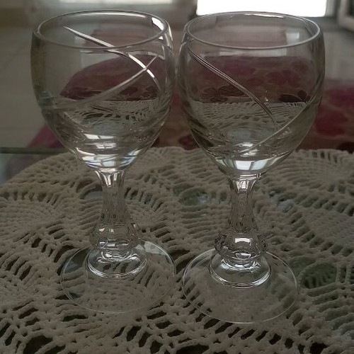 Klingenbrunn kristallglas liqueur glasses new, set of 2