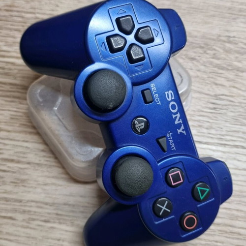 Sony Dualshock 3 Sixaxis χειριστήριο μεταλλικό μπλε σαν καινούργιο
