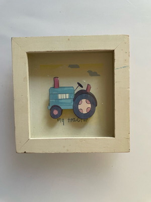Decorative children's frame used, 11cm x 11cm