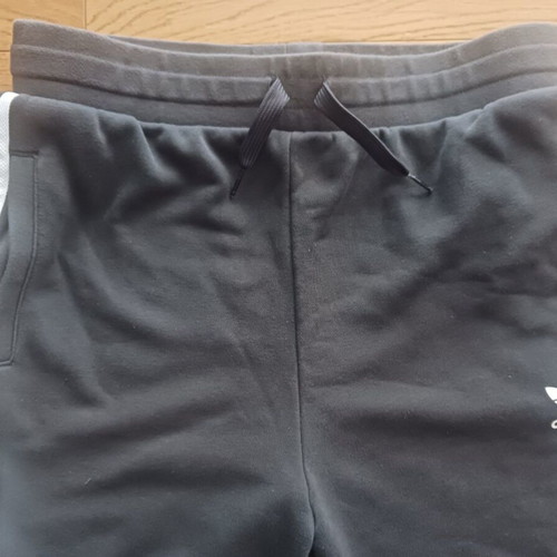 Adidas tracksuit pants like new, size 170 cm, grey