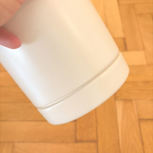 White Ikea flowerpot