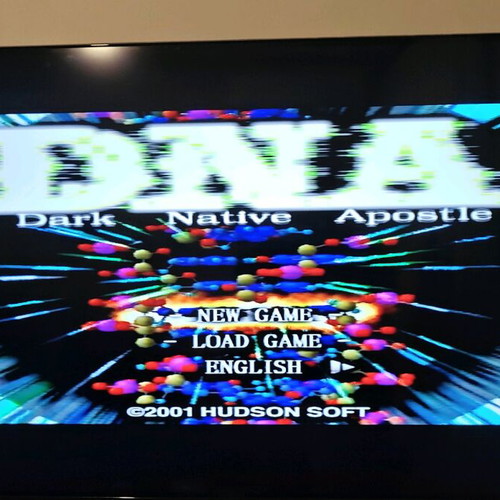 D.N.A. Dark Native Apostle PS2 game used, action-adventure