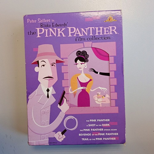 The Pink Panther Film Collection DVD like new, dubbed