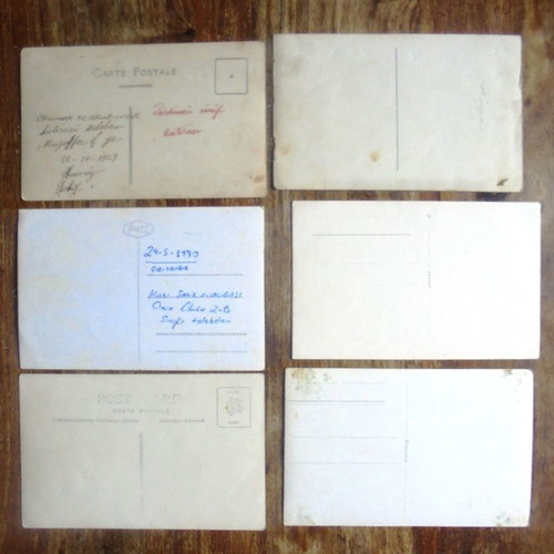 School photos used, Turkey, pack of 6 old black and white