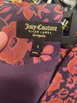 Φόρεμα Juicy Couture φλοράλ αφόρετο, μέγεθος 4