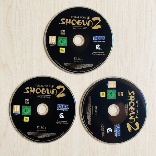 Total War Shogun 2 Gold Edition PC game like new