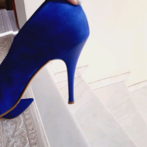 Di & Do Shoes blue pumps like new, size 37