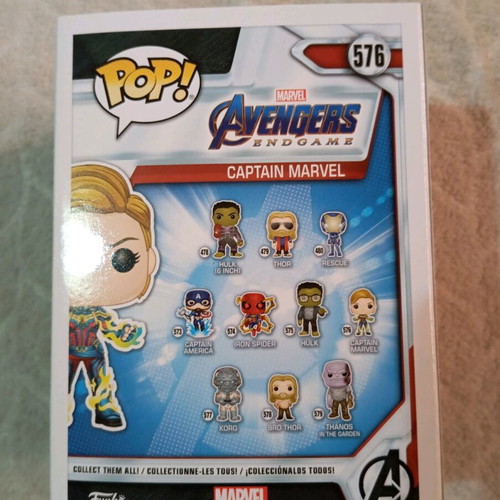 Funko Pop Captain Marvel new