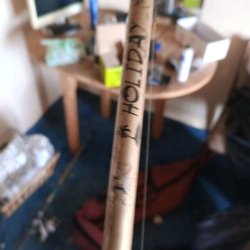 Fishing rod retro used for sport fishing
