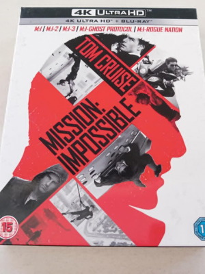 Mission Impossible 5 συλλογή ταινιών Boxset 4K Ultra HD Blu-Ray μεταχειρισμένο