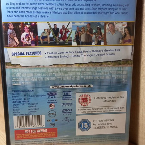 Couples Retreat DVD like new with English subtitles
