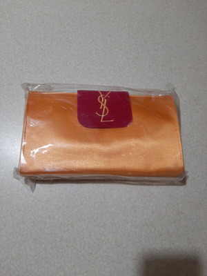 Yves Saint Laurent clutch bag new, vintage, orange
