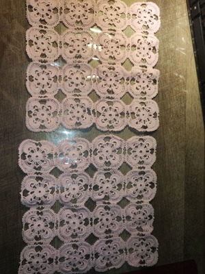 Pink lace set, 3 pieces