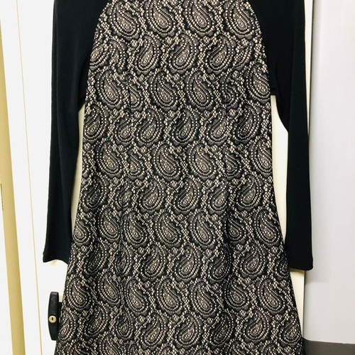 Dolce Domenica dress used, size M/L, black with Avon lipstick gift