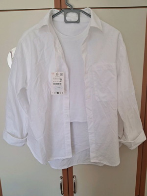 Zara shirt with 2-in-1 t-shirt new, size 13-14 (164 cm)