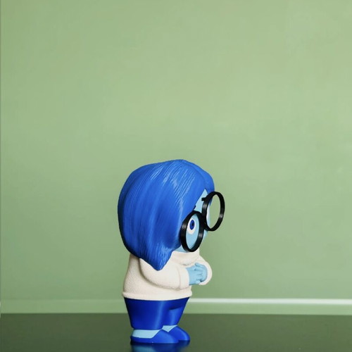Sadness Inside Out figure 15 cm height new