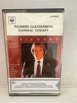 Касети Richard Clayderman Classical Concept като нови