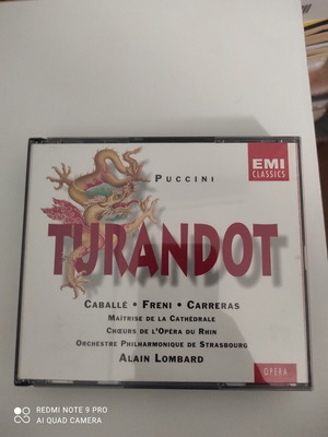 Σετ CD Puccini Turandot σαν καινούργιο, κλασσική μουσική