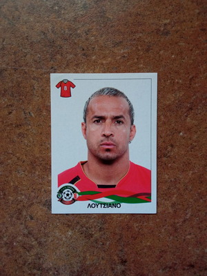 Panini Superleague Greece 2009-2010 Sticker No319 Luciano Xanthi new