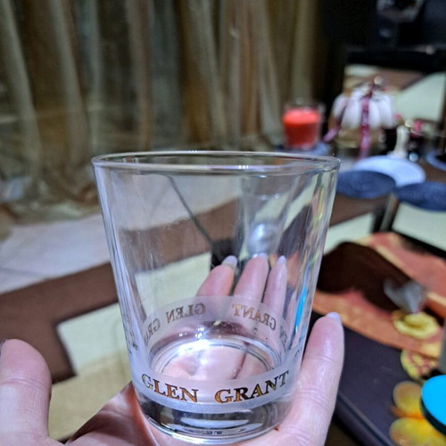 Glen Grant 2 whiskey glasses new unused