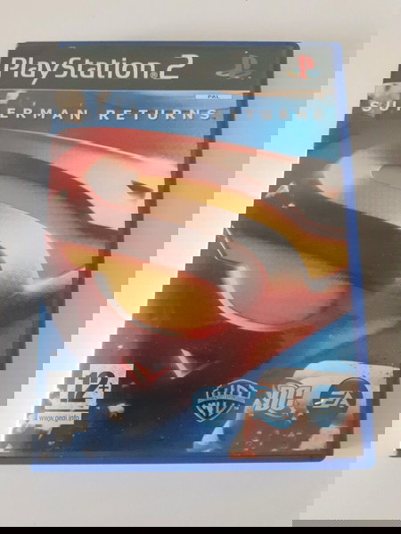 SUPERMAN RETURNS(PLAYSTATION 2) ΘΗΚΗ ΚΑΙ ΒΙΒΛΙΑΡΑΚΙ ΟΔΗΓΙΩΝ