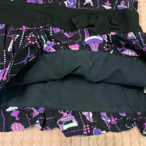 ZARA Kids Dress 7-8 years like new, purple and black pattern