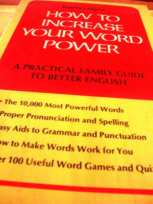 Reader's Digest How to Increase Your Word Power book used