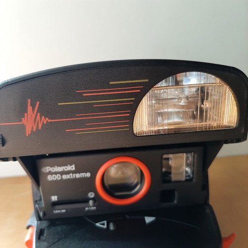 Polaroid 600 Extreme vintage instant camera used