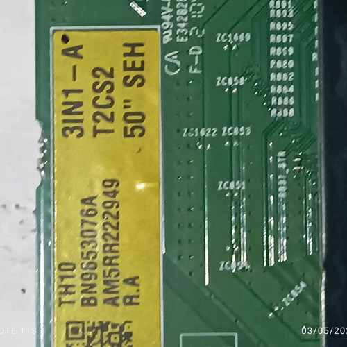 Main board BN9653076A for Samsung 50" like new