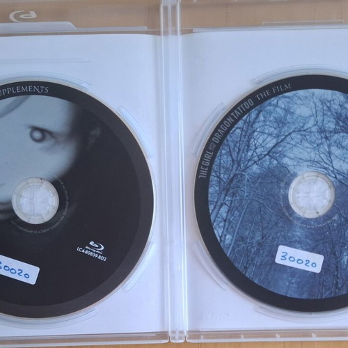 The Girl with the Dragon Tattoo double Blu-ray with Greek and Bulgarian subtitles