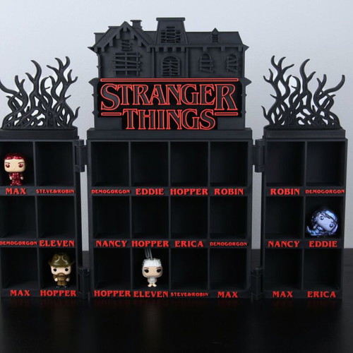 Kinder Joy Funko Stranger Things Display Stand with Demogorgon new